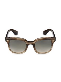 Квадратные солнцезащитные очки Filu&apos; 50 мм Brunello Cucinelli &amp; Oliver Peoples