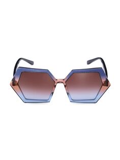 Солнцезащитные очки с шестигранной головкой 55 мм Zeus + Dione, синий