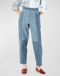 Джинсовые брюки Charlie со вставками E.L.V Denim