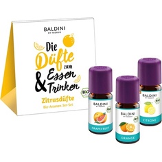 Парфюмерный набор для мужчин Baldini Aroma Citrus Fragrances 5 Ml Set Of 3: The Fragrances For Eating &amp; Drinking 5 Ml 3er