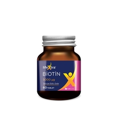 Lifextra Биотин 5000 мкг 60 таблеток TAB İLAÇ