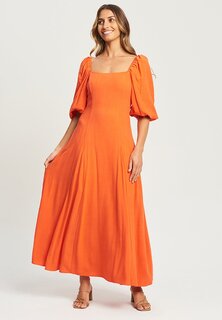 Летнее платье TUSSAH, оранжевый