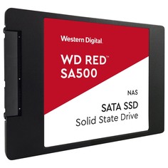Внутренний твердотельный накопитель Western Digital WD Red SA500 NAS, WDS100T1R0A, 1Тб, 2,5&quot;