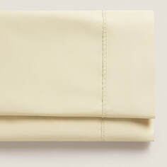 Простыня Zara Home Plain Cotton, желтый