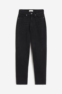 Джинсы H&amp;M Slim Mom High Ankle, черный H&M