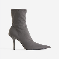 Ботильоны H&amp;M Long Heeled, серый H&M