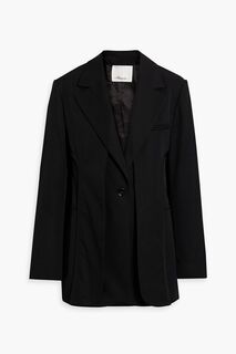 Многослойный пиджак из смесовой шерсти 3.1 PHILLIP LIM, черный