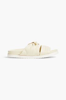 Сандалии из перекрученной кожи 3.1 PHILLIP LIM, слоновая кость