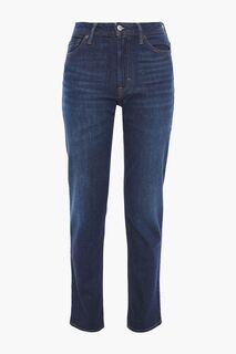 Прямые джинсы со средней посадкой Acne Studios, синий
