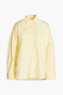 Рубашка Alnon из хлопкового поплина LOULOU STUDIO, желтый