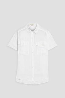 Практичная льняная рубашка ALEX MILL, белый