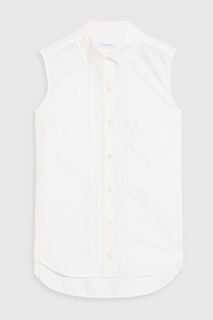 Рубашка Adalira из хлопкового поплина с вышивкой EQUIPMENT, белый