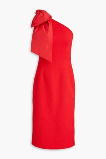 Платье миди Calla на одно плечо с бантом и клоке REBECCA VALLANCE, красный