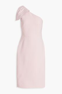 Платье миди из крепа Carline на одно плечо REBECCA VALLANCE, розовый