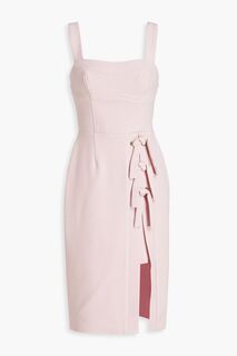 Платье Celestina из крепа с узлом REBECCA VALLANCE, розовый