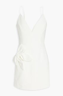 Креповое платье мини Pierson с бантом REBECCA VALLANCE, белый
