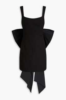 Платье мини Calla с бантом и клоке REBECCA VALLANCE, черный