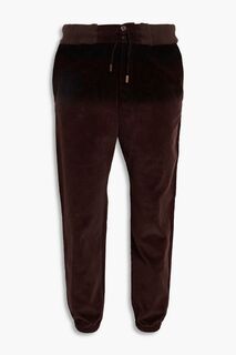 Вельветовые брюки из смесового хлопка с кулиской ETRO, коричневый