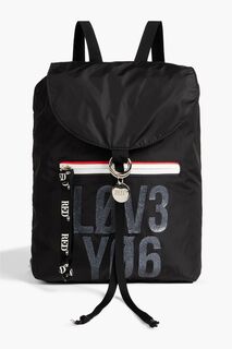 Рюкзак из ракушек с блестящим принтом RED(V), черный