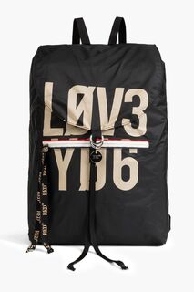 Рюкзак из ракушек с принтом RED(V), черный