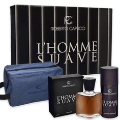 Roberto Capucci L&apos;Homme Suave Set 100 мл Дезодорант после бритья 150 мл + Красота