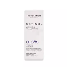 Уход за кожей 0,3% сыворотка с ретинолом, витаминами и гиалуроновой кислотой Revolution