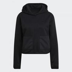 Худи Adidas Originals Twill Pocket, черный