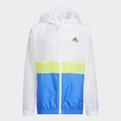 Куртка Adidas Professional Sports Training Logo, белый/синий/мультиколор