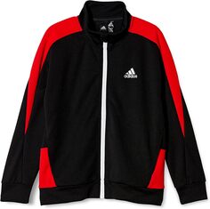 Толстовка Adidas Kids Training Knit Jersey, черный/красный