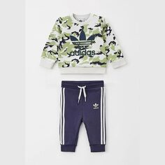 Комплект: джемпер и брюки Adidas Originals Camo, мультиколор