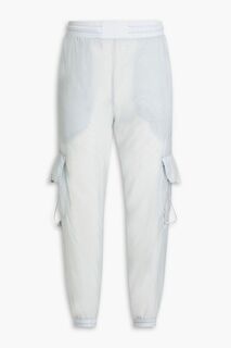 Спортивные брюки из ракушек с аппликацией MCQ ALEXANDER MCQUEEN, синий