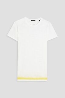Полосатая футболка из хлопкового джерси ATM ANTHONY THOMAS MELILLO, белый
