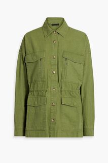 Хлопковая куртка-рипстоп ATM ANTHONY THOMAS MELILLO, зеленый