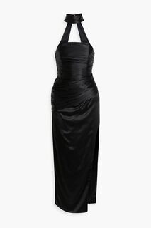 Платье миди Blane со сборками NICHOLAS, черный
