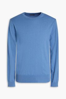 Кашемировый свитер Оксфорд N.Peal, синий