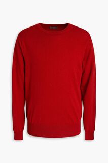 Кашемировый свитер Оксфорд N.Peal, красный