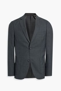 375 шерстяной пиджак OFFICINE GÉNÉRALE, серый