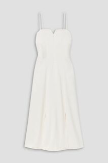 Платье макси Grain de Poudre с защипами CAES, кремовый
