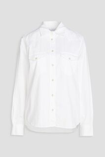 Рубашка Livia из хлопкового поплина OFFICINE GÉNÉRALE, белый