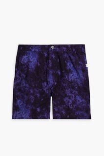 Calder плавки-шорты средней длины с принтом ONIA, фиолетовый