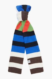 Полосатый шарф вязки интарсия OPENING CEREMONY, разноцветный