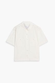 Рубашка из хлопка и поплина ONIA, белый