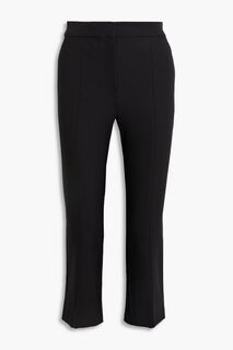 Укороченные узкие брюки Bianca из смесового хлопка DEREK LAM 10 CROSBY, черный