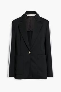 Полосатый пиджак из джерси PALM ANGELS, черный
