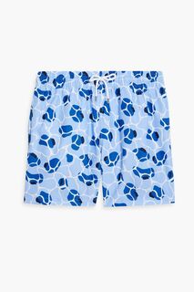 Плавки-шорты средней длины Maui с принтом DEREK ROSE, синий