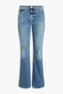 Расклешенные джинсы Le High Flare с высокой посадкой FRAME, синий