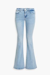 Расклешенные джинсы Le High Flare с высокой посадкой FRAME, синий
