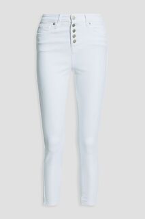 Укороченные джинсы скинни Good Curve с высокой посадкой GOOD AMERICAN, белый