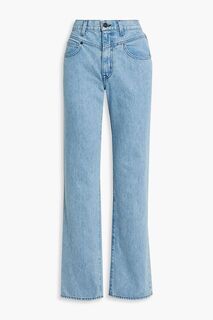 Прямые джинсы Brooklyn с высокой посадкой SLVRLAKE, синий