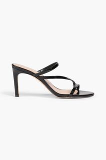 Туфли-лодочки Dancer 80 из лакированной кожи STUART WEITZMAN, черный